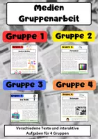 Vorschau - Arbeitsblätter - Kommunikation & Medien Materialpaket - Seite 1