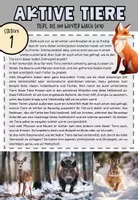 Vorschau - Stationenlernen - Tiere im Winter, Stationenarbeit , Klasse 5,6 - Seite 1
