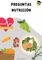 Vista previa - Juegos / Gamificación - Juego de preguntas nutrición 6º primaria - Portada