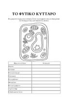 Προεπισκόπηση - Φύλλα εργασίας - Το κύτταρο_ασκήσεις - Σελίδα 1