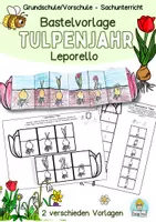 Vorschau - Unterrichtsreihen - Paket Frühling Lernheft Jahreszeit und Bastelvorlage, Sachunterricht Klasse 1, 2, Förderunterricht - Seite 1