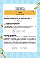 Vista previa - Unidades / Secuencias / Situaciones de Aprendizaje - 1 ESO MATE FRACCIONES RESUMEN Y 40 EJERCICIOS - página 3