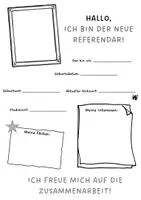 Vorschau - Anderer Materialtyp - Steckbrief Referendariat - 6 Designs - Seite 2
