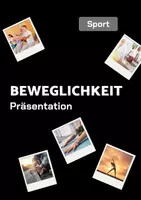 Vorschau - Fördermaterial/Inklusion - Präsentation: Beweglichkeit in Alltag, Beruf und Sport als PDF und PowerPoint-Datei - Deckblatt