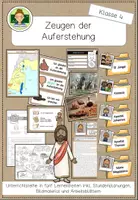 Vorschau - Stundenentwürfe - Unterrichtsreihe: Zeugen der Auferstehung (Religion Klasse 4) - Deckblatt