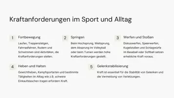 Vorschau - Fördermaterial/Inklusion - Präsentation: Kraft im Sport – Grundlagen, Einflussfaktoren und Trainingsmethoden als PDF und PowerPoint-Datei - Seite 3