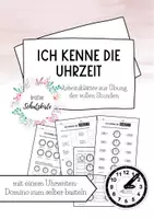 Vorschau - Unterrichtsreihen - Uhrzeit - Uhr - Arbeitsblätter - Zeit - Seite 2