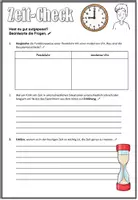 Vorschau - Arbeitsblätter - Begleitmaterial zu "Der Zeit-Check" (Vertretungsstunde ohne Vorbereitung) - Seite 3