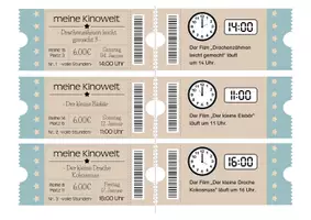 Vorschau - Spiele - Uhrzeit - Uhr - Kinotickets - Freiarbeit - Zeit - Seite 1