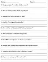 Vorschau - Arbeitsblätter - Film: "Rapunzel – Neu verföhnt (2010)" Fragen + Aktivitäten Rätsel mit Lösungen - Seite 2
