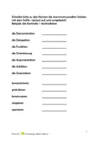 Vorschau - Arbeitsblätter - Fremdwörter mit -ieren und -ier Endungen - Seite 3