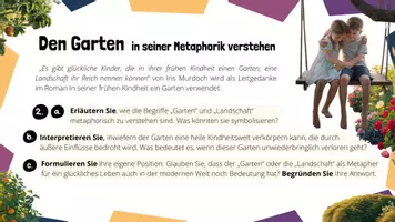 Vorschau - Unterrichtsreihen - 4. In seiner frühen Kindheit ein Garten - Das Gartenmotiv literarisch erörtern - Seite 3