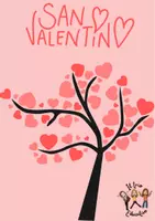 anteprima - Materiale per pittura e bricolage - Attività Didattiche: San Valentino - Pagina di copertina