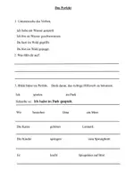 Vorschau - Arbeitsblätter - Das Perfekt | Zeitformen Deutsch Klasse 3 - Deckblatt