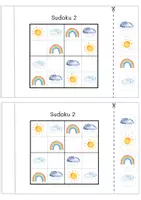 Vorschau - Stationenlernen - Bilder-Sudoku Miniheft - Differenziert - Seite 3