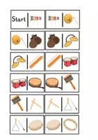 Vorschau - Spiele - Materialpaket Orff-Instrumente Bildkarten, Bingo, Paarsuche, Domino - Seite 2