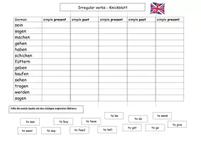 Vorschau - Arbeitsblätter - Irregular verbs BlueLine1 Bayern - Seite 2
