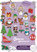 Vorschau - Arbeitsblätter - Cliparts Weihnachten - 24 niedliche Illustrationen - Deckblatt