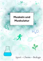 Vorschau - Arbeitsblätter - Muskeln und Muskulatur - Deckblatt