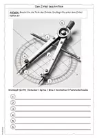 Vorschau - Arbeitsblätter - Arbeitsheft zum Zirkel (27 Arbeitsblätter) - Seite 3