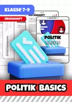 Vorschau - Arbeitsblätter - Politik Grundlagen: Staatsformen, Wahlgrundsätze, Gewaltenteilung und Demokratie - Deckblatt