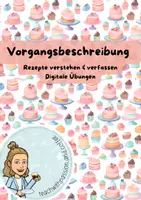 Vorschau - Arbeitsblätter - Vorgangsbeschreibung I digitale Übungen - Deckblatt