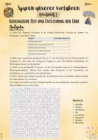 Vorschau - Unterrichtsreihen - Spuren unserer Vorfahren: Geologische Zeit und Entstehung der Erde (5. & 6. Klasse Weltkunde | Biologie | Ethik | Geschichte) - Seite 2