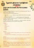 Vorschau - Unterrichtsreihen - Spuren unserer Vorfahren: Eiszeit und Entstehung der Mittelgebirge ( 5. & 6. Klasse, Weltkunde | Biologie | Ethik | Geschichte) - Seite 3