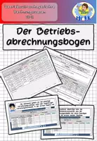 Vorschau - Stundenentwürfe - Der Betriebsabrechnungsbogen BwR 10 II Lehrplan Plus - Deckblatt