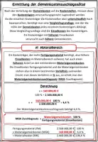 Vorschau - Stundenentwürfe - Die Ermittlung der Gemeinkostenzuschlagssätze für Material und Fertigung und die HKdE BwR 10 II Lehrplan Plus - Seite 1