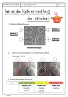 Vorschau - Arbeitsblätter - Elektroherd - Ernährung und Soziales ES - Seite 1