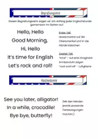 Vorschau - Poster - Englisch-Paket Grundschule: Rituale für den Stundenbeginn - Seite 2