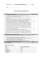 Vorschau - Klassenarbeiten - Klassenarbeit - Berichten und informieren / Unfallbericht - Seite 1