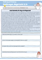Vorschau - Arbeitsblätter - Essstörungen: Magersucht & Co (Grundwissen zum Thema Magersucht, Fallbeispiel „Lenas Weg in die Magersucht“, Therapie einer Essstörung, weitere Essstörungen: Bulimie, Binge-Eating-Störung, Adipositas) - Seite 2