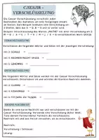 Vorschau - Stationenlernen - Chiffrierverfahren - Verschlüsselung - Seite 1
