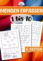 Vorschau - Arbeitsblätter - Mengen erfassen - 1 bis 10 - Deckblatt