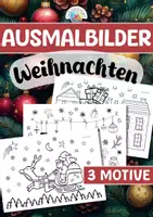Vorschau - Mal- und Bastelvorlagen - Ausmalbilder - Weihnachten - Deckblatt