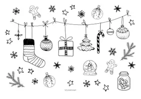 Vorschau - Mal- und Bastelvorlagen - Ausmalbilder - Weihnachten - Seite 2