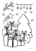 Vorschau - Mal- und Bastelvorlagen - Ausmalbilder - Weihnachten - Seite 2