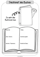 Vorschau - Arbeitsblätter - Lesetagebuch: Steckbrief des Buches - Seite 3