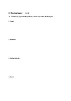 Vorschau - Klassenarbeiten - Klassenarbeit Religion - Seite 1