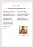 Vorschau - Arbeitsblätter - Klassenarbeit Balladen Klasse 7 - Seite 2