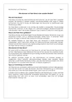 Vorschau - Stundenentwürfe - Informationen und Bewegung - Nachrichten und Fake News - Seite 1