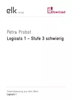 Vorschau - Arbeitsblätter - Logicals 1 Stufe 3 | schwierig - Deckblatt