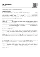 Vorschau - Arbeitsblätter - Der Rechtsstaat (Lückentext, Übungen, Erklärvideo) - Deckblatt