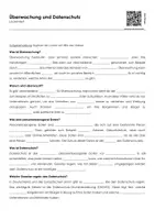 Vorschau - Arbeitsblätter - Überwachung und Datenschutz (Lückentext, Übungen, Erklärvideo) - Deckblatt