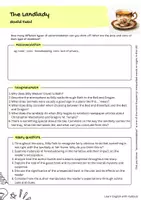 Aperçu - Préparation de séance / Séance complète - Short Story Analysis: The Landlady - Dahl - Page 2