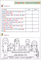 Vorschau - Arbeitsblätter - Kinderrechte: umfangreiches Arbeitsheft inkl. Lösungen - Seite 3