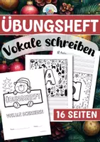 Vorschau - Arbeitsblätter - Übungsheft - Vokale schreiben - Deckblatt