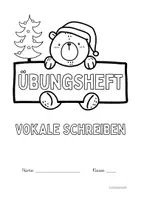 Vorschau - Arbeitsblätter - Übungsheft - Vokale schreiben - Seite 1